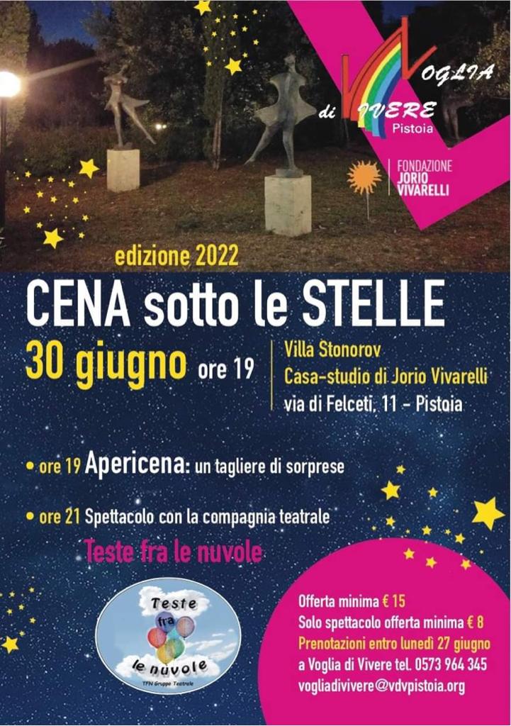 NOTTI DI STELLE – Cena sotto le stelle