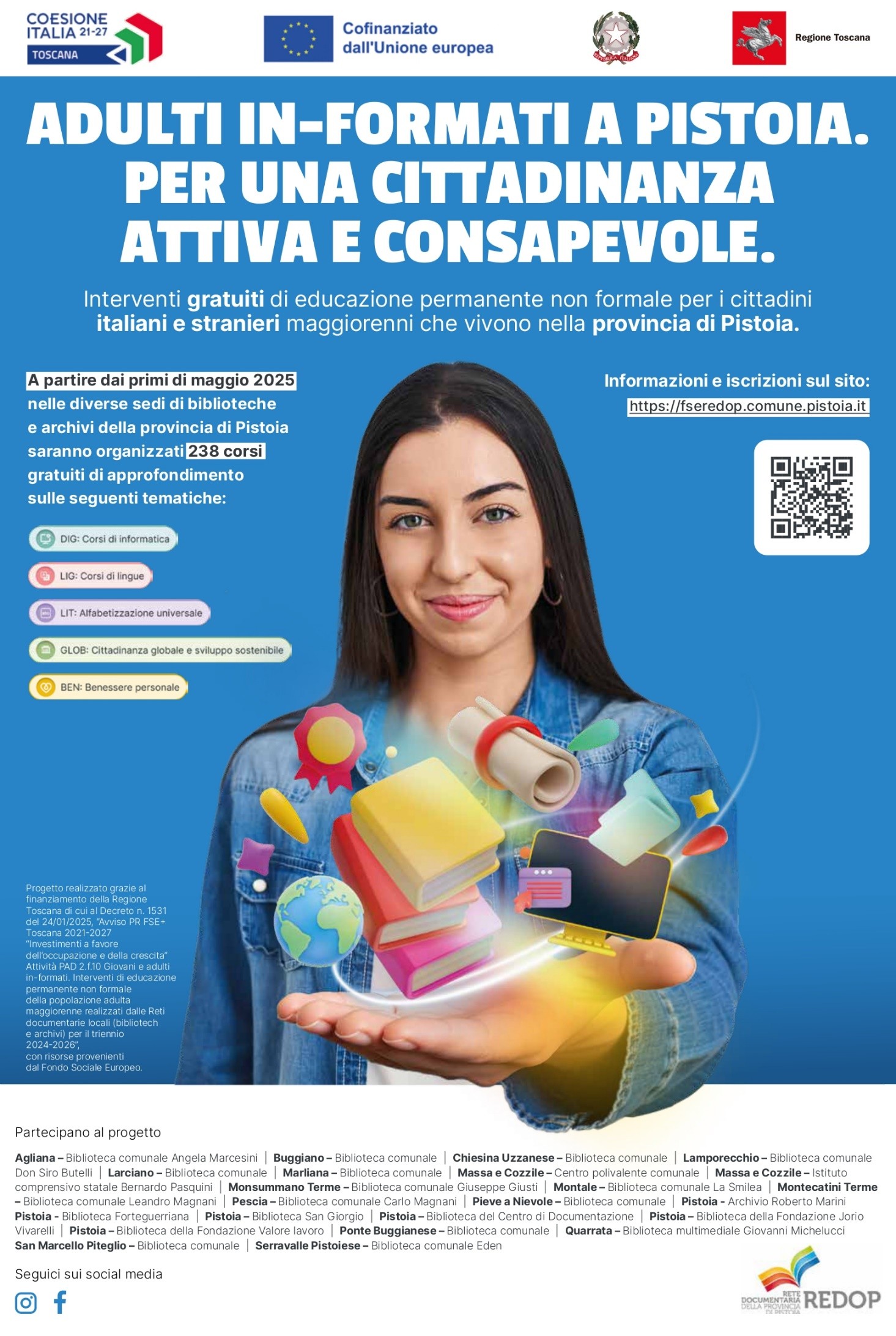 ADULTI IN-FORMATI A PISTOIA. PER UNA CITTADINANZA ATTIVA E CONSAPEVOLE