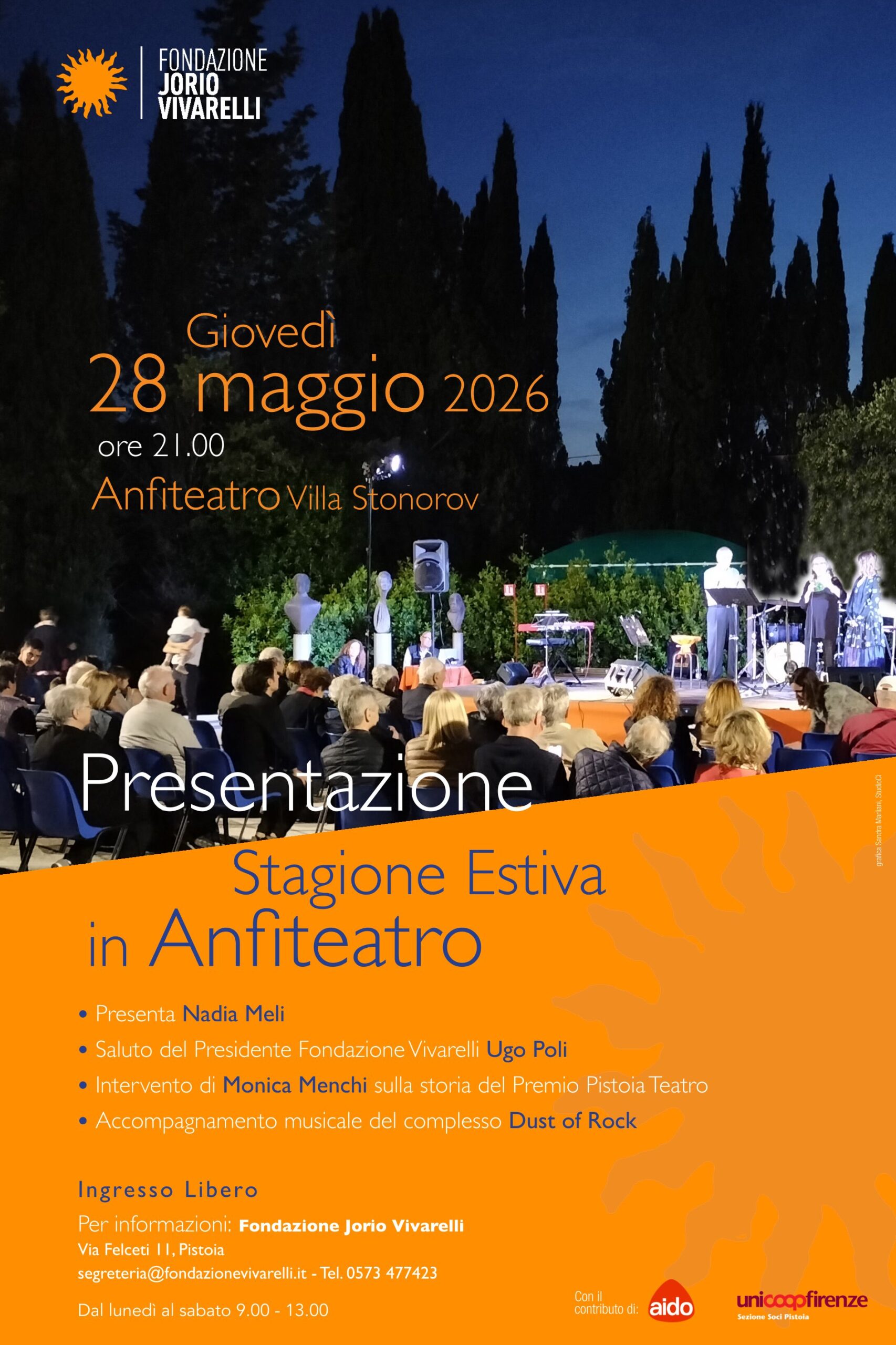 “Presentazione Stagione estiva in Anfiteatro”
