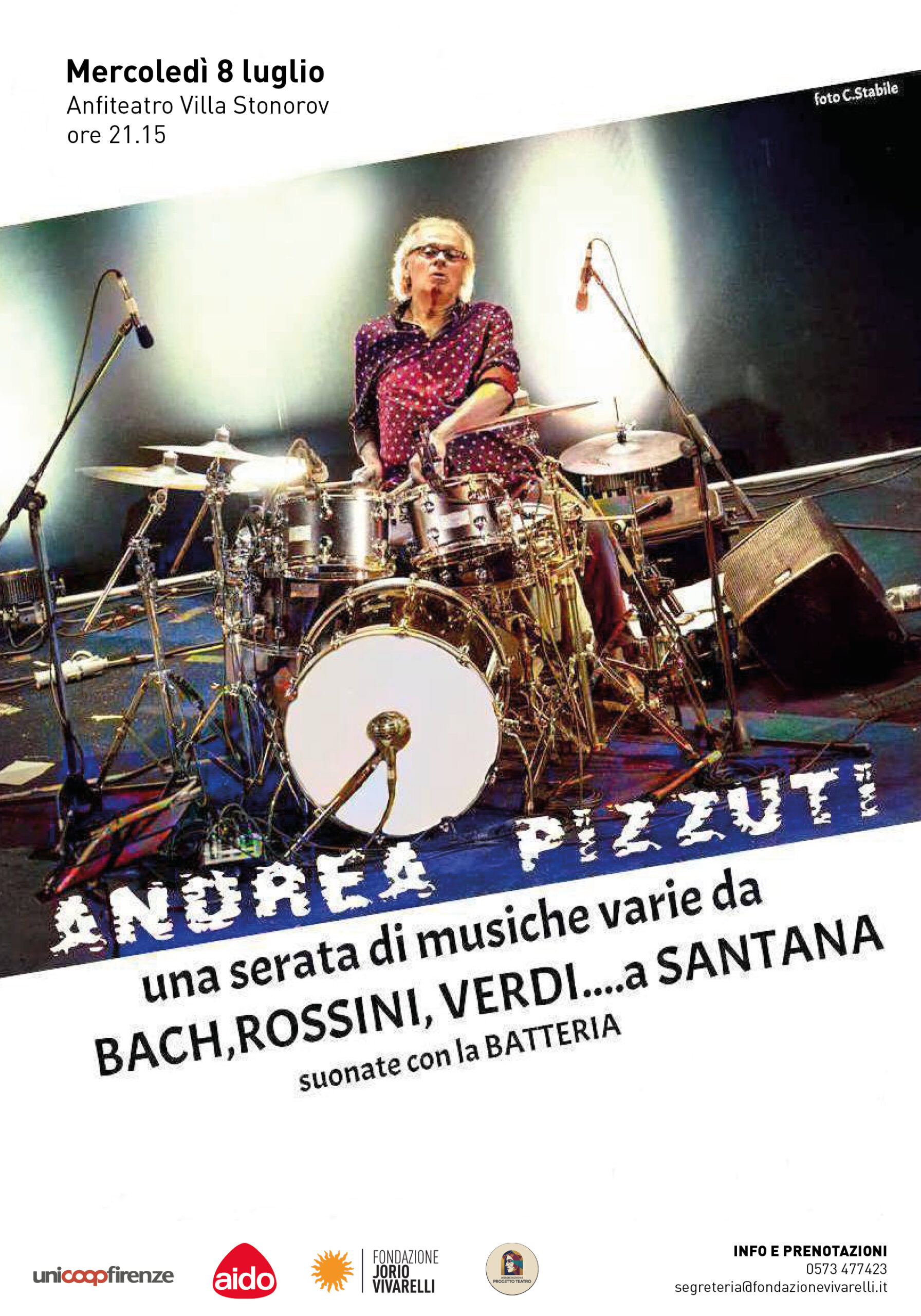  “ANDREA PIZZUTI: UNA SERATA DI MUSICHE VARIE DA BACH, ROSSINI, VERDI… A SANTANA”