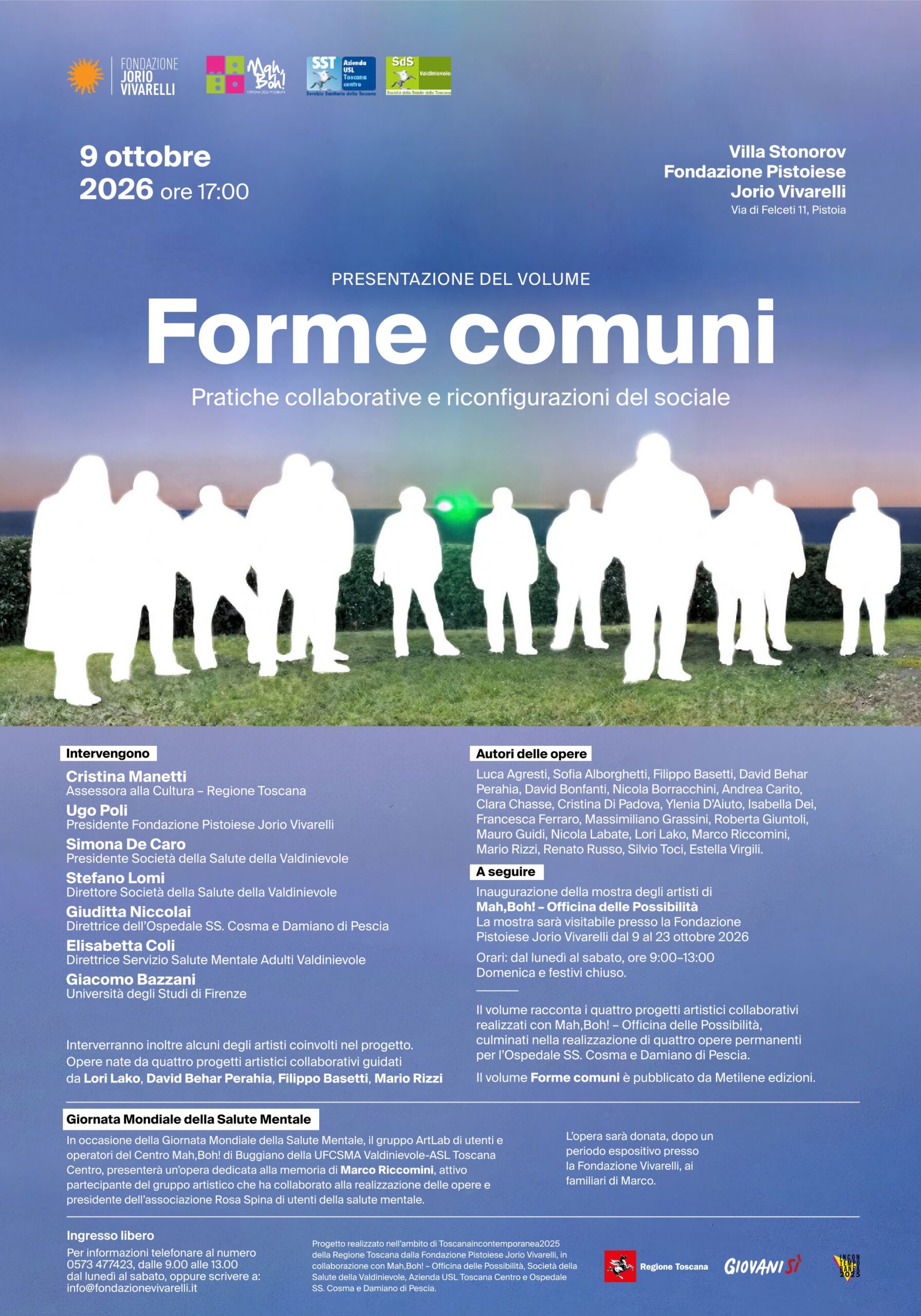                     “FORME COMUNI. PRATICHE COLLABORATIVE E RICONFIGURAZIONI DEL SOCIALE”